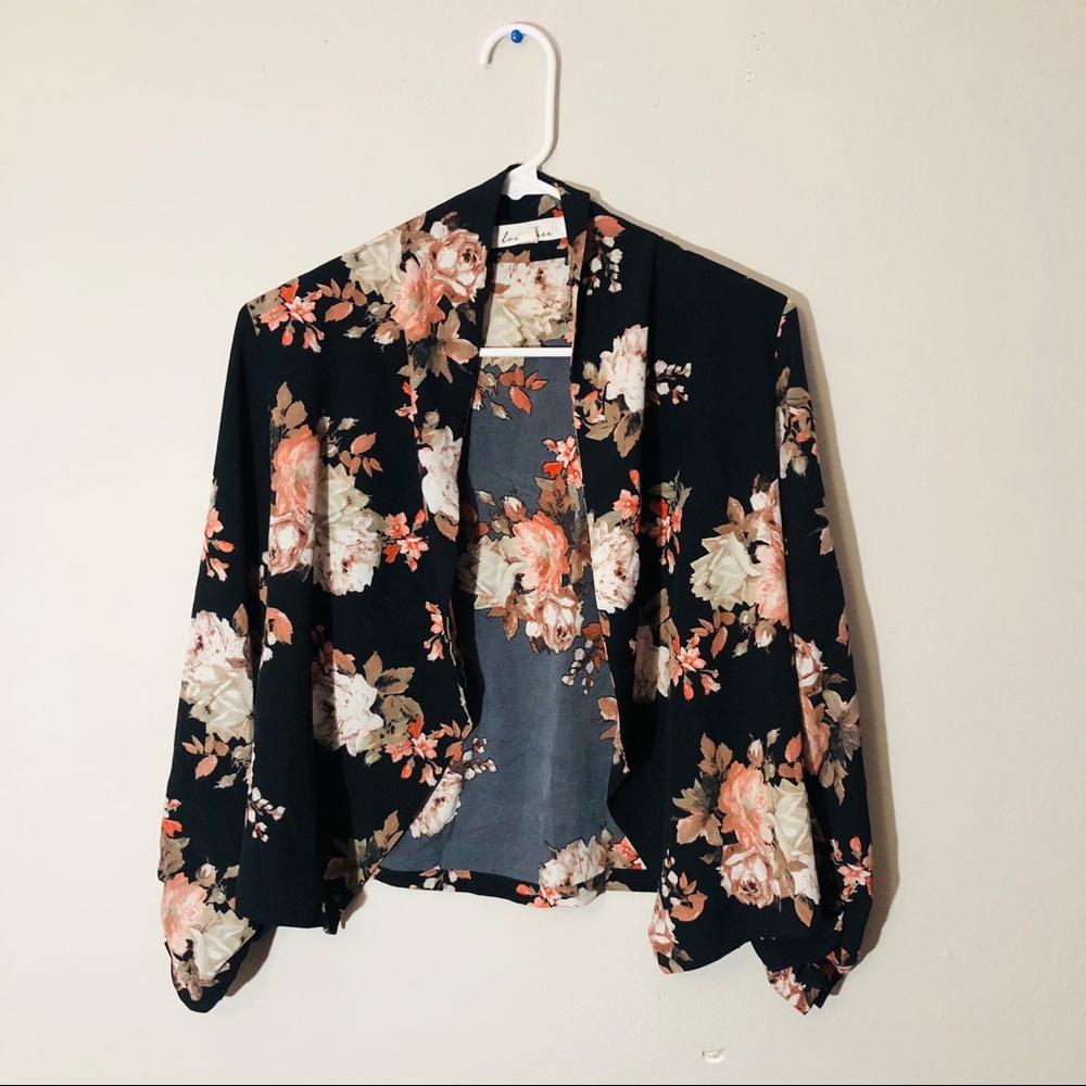 Floral Blazer